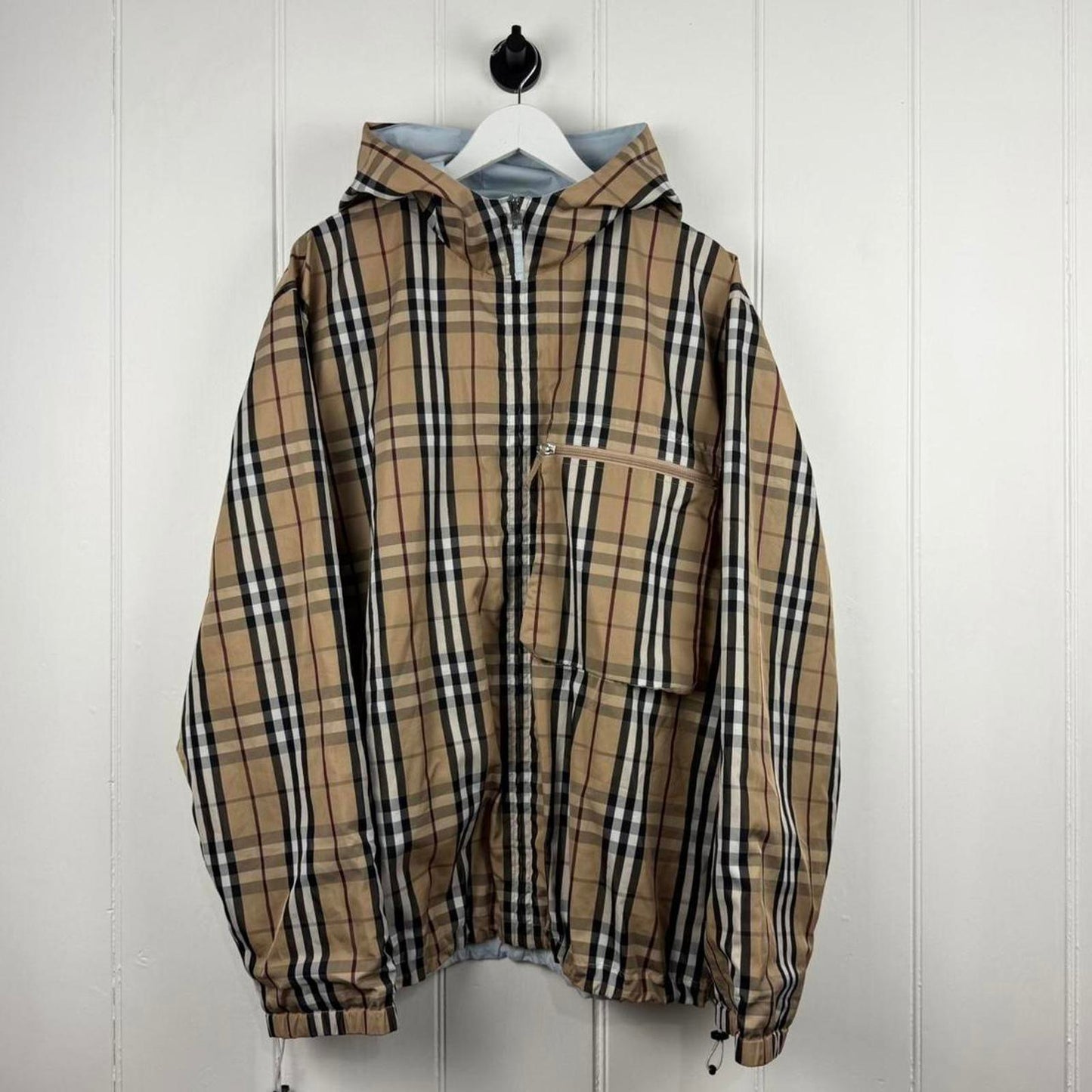 Burberry Reversible Hooded Windbreaker (XL)