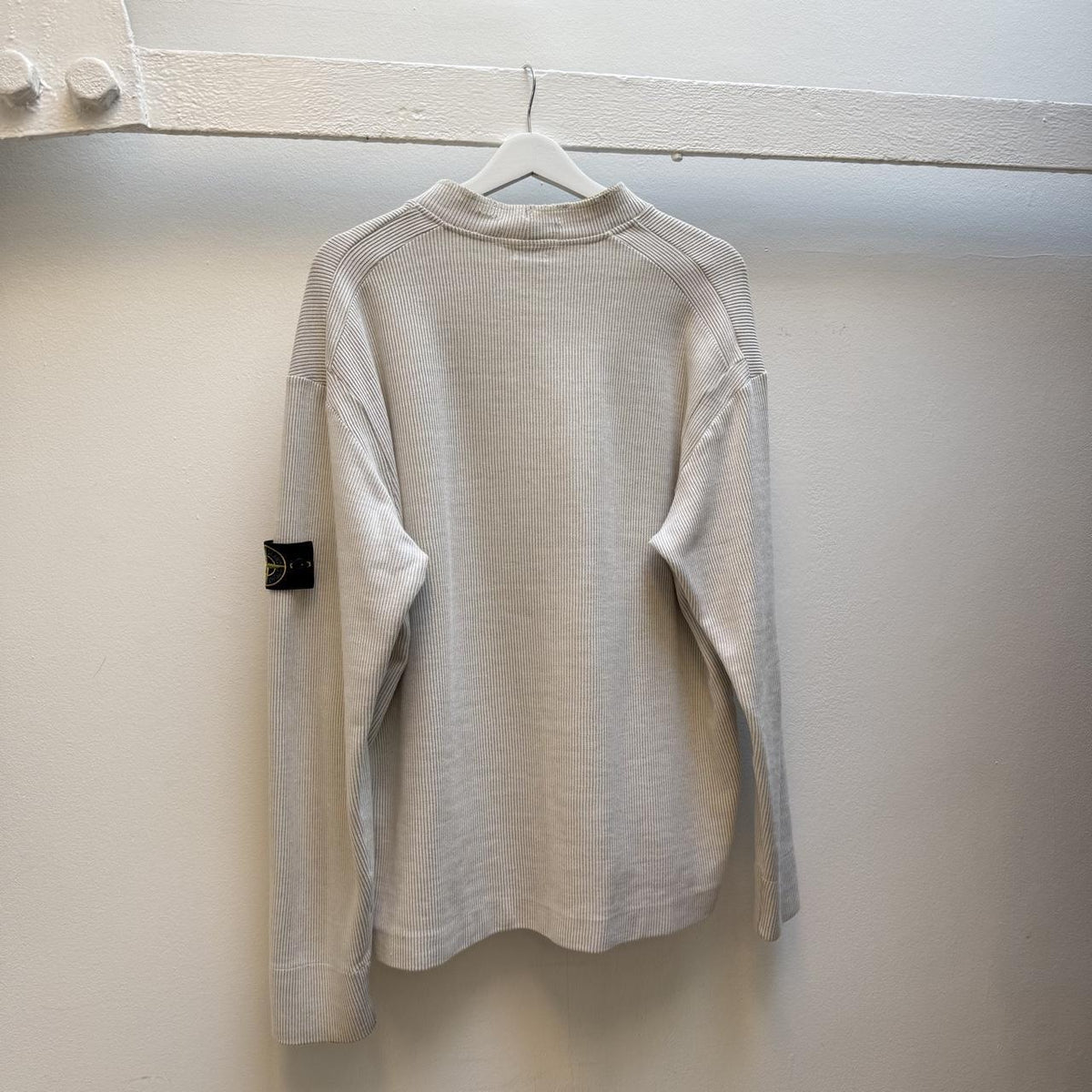 Early 00s Stone Island Ribbed Knit (L)