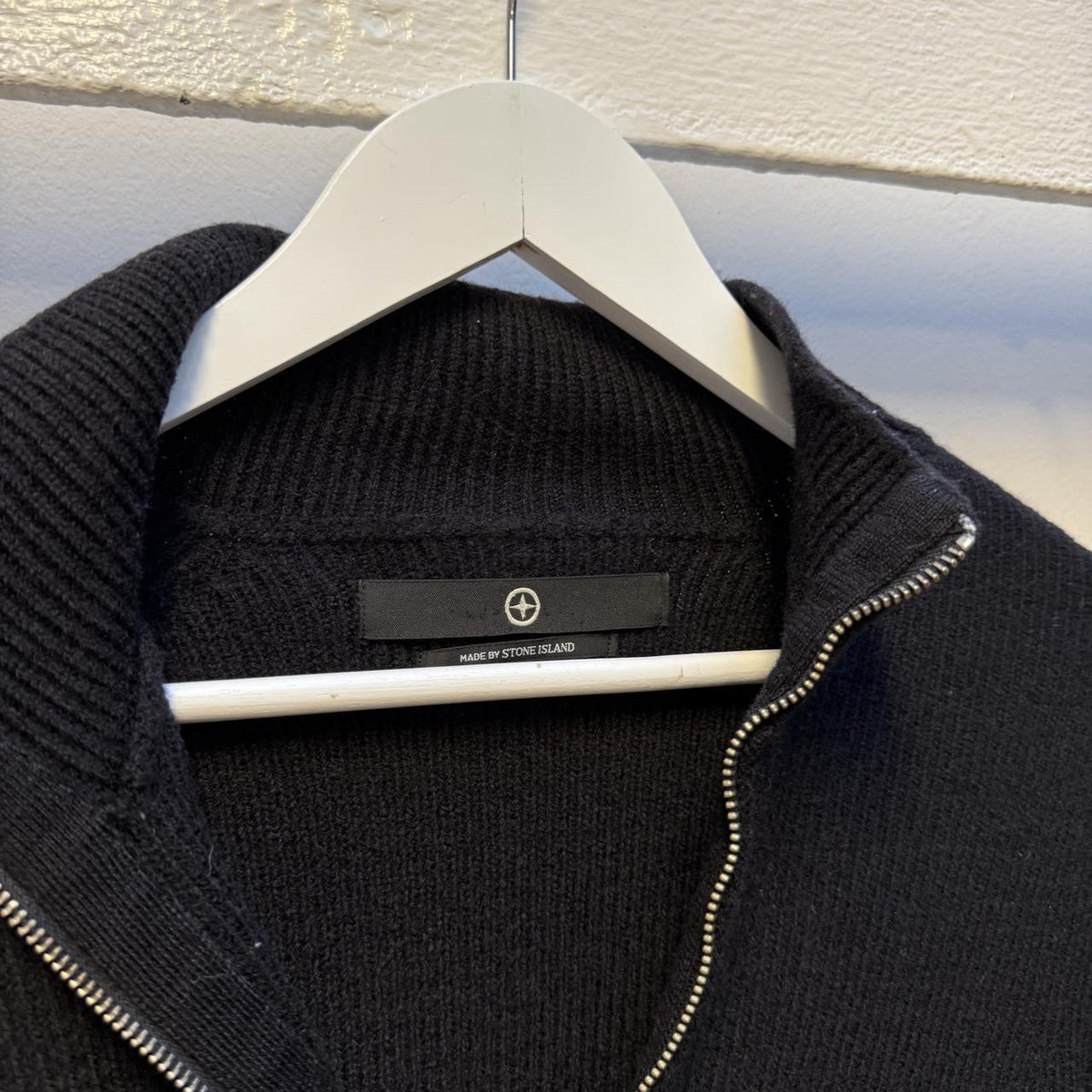 Stone Island Denims Full Zip Knit Jumper (S)