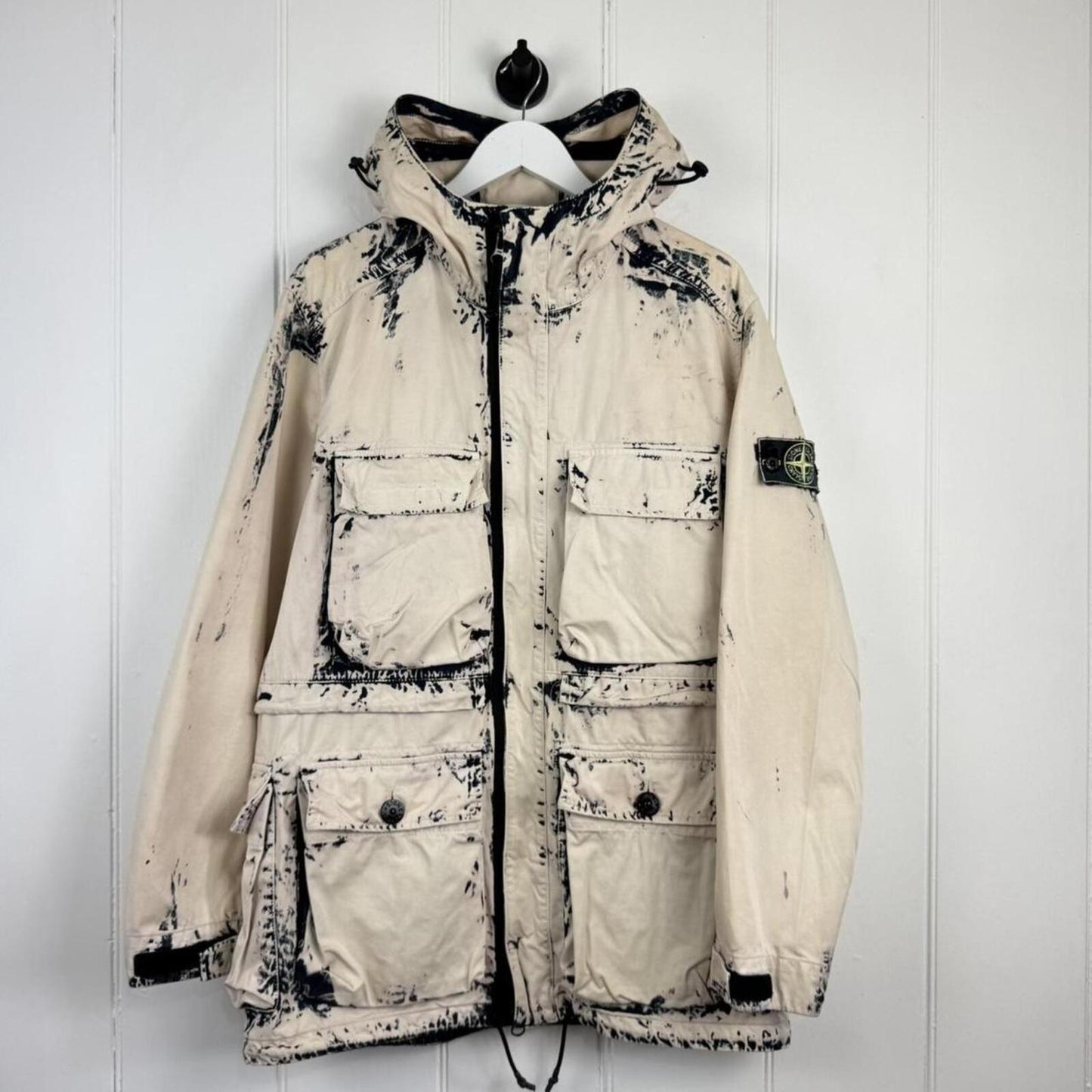 Stone Island Hand Corrosion Raso Jacket (L)