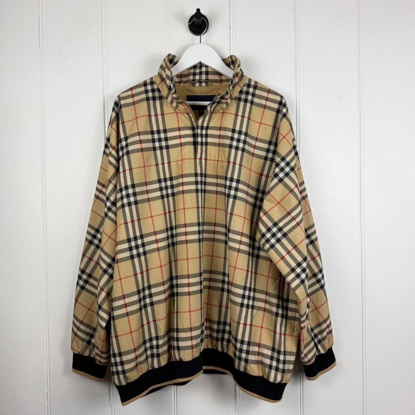 Burberry Nova Check Waterproof Pullover Jacket (XL)