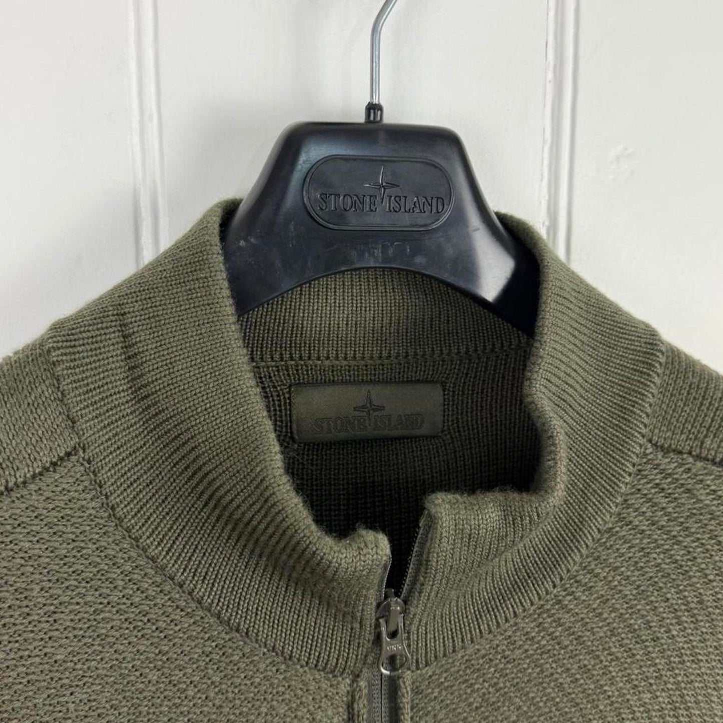 Stone Island Ghost Line Knit Zip Jacket (L)