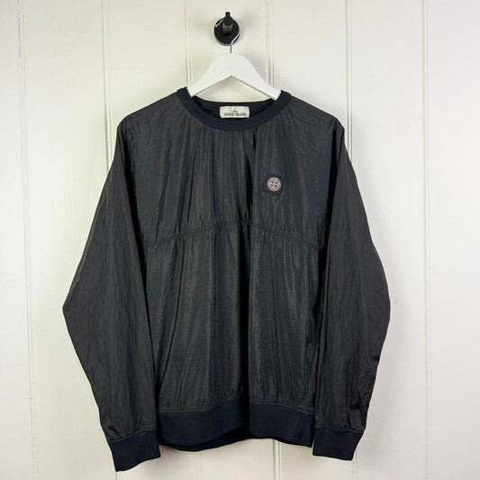 Stone Island Compass Logo Nylon Jumper (M)