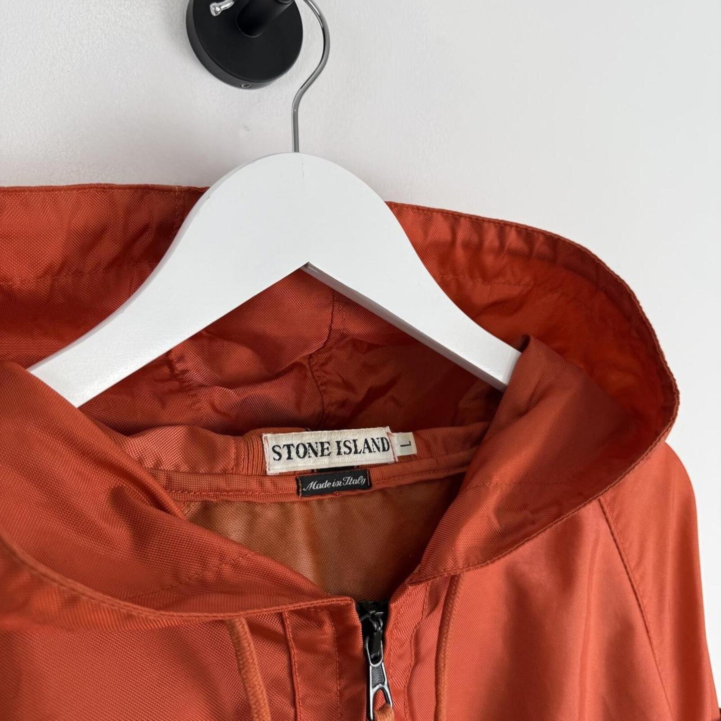 Stone Island Formula Steel Hooded Jacket Orange (L)