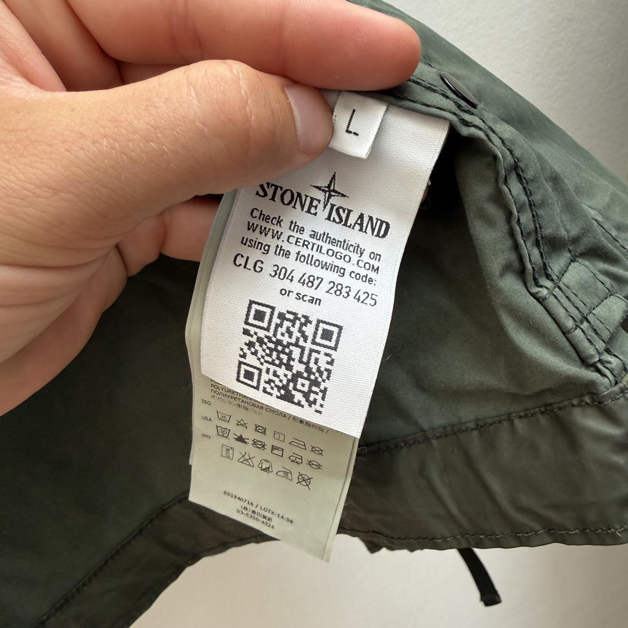 Stone Island Shadow Project Mussola Gommata Parka Jacket (L)