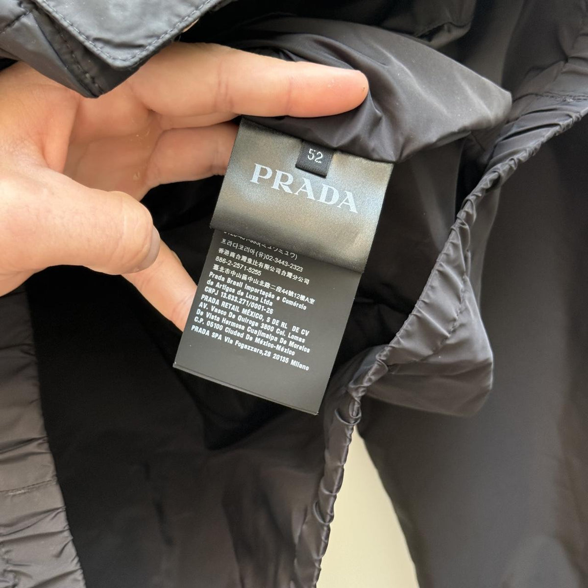 Prada Milano Windbreaker Jacket (L)