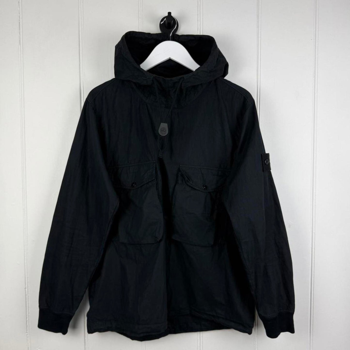 Stone Island Ghost Smock in Black (M)
