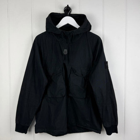 Stone Island Ghost Smock in Black (M)