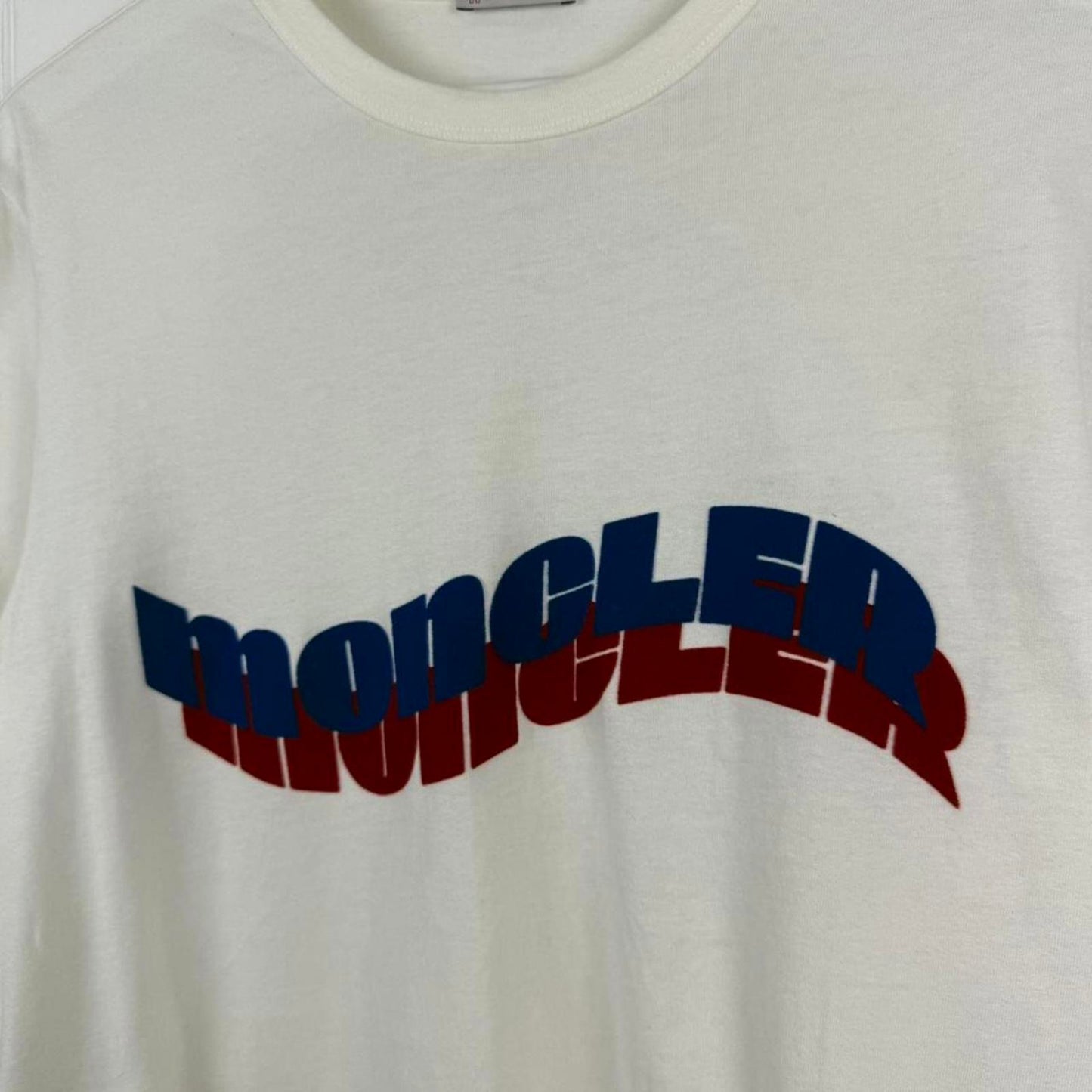 Moncler Logo T-Shirt – Off White (L)