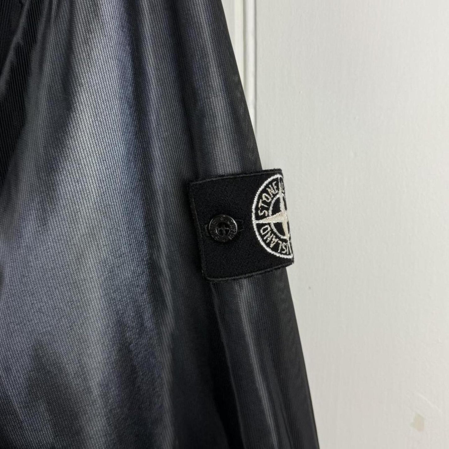 Stone Island 2007 Mesh Reflective Jacket Navy/Black (L)