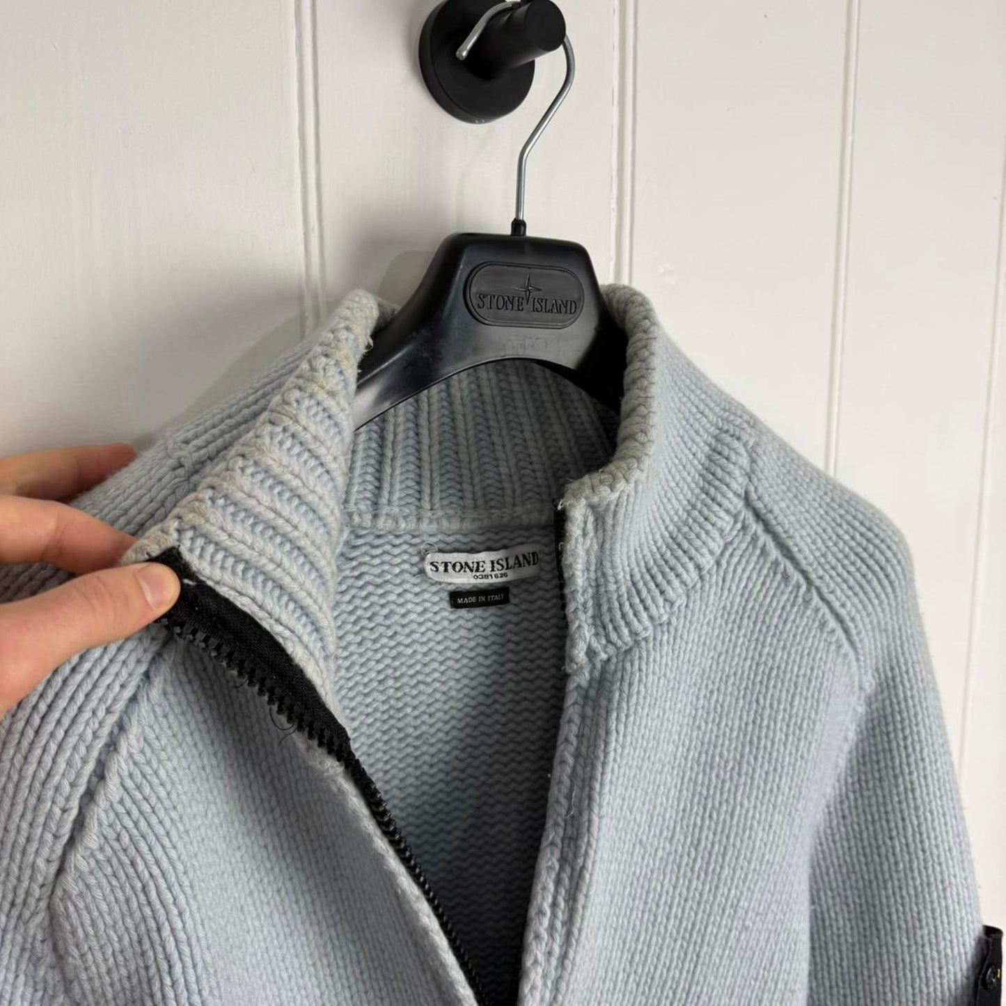 Stone Island Heavyweight Zip Knit (M/L)
