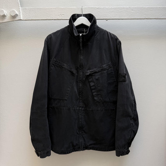 Stone Island Batavia-T Overshirt Jacket Black (L)