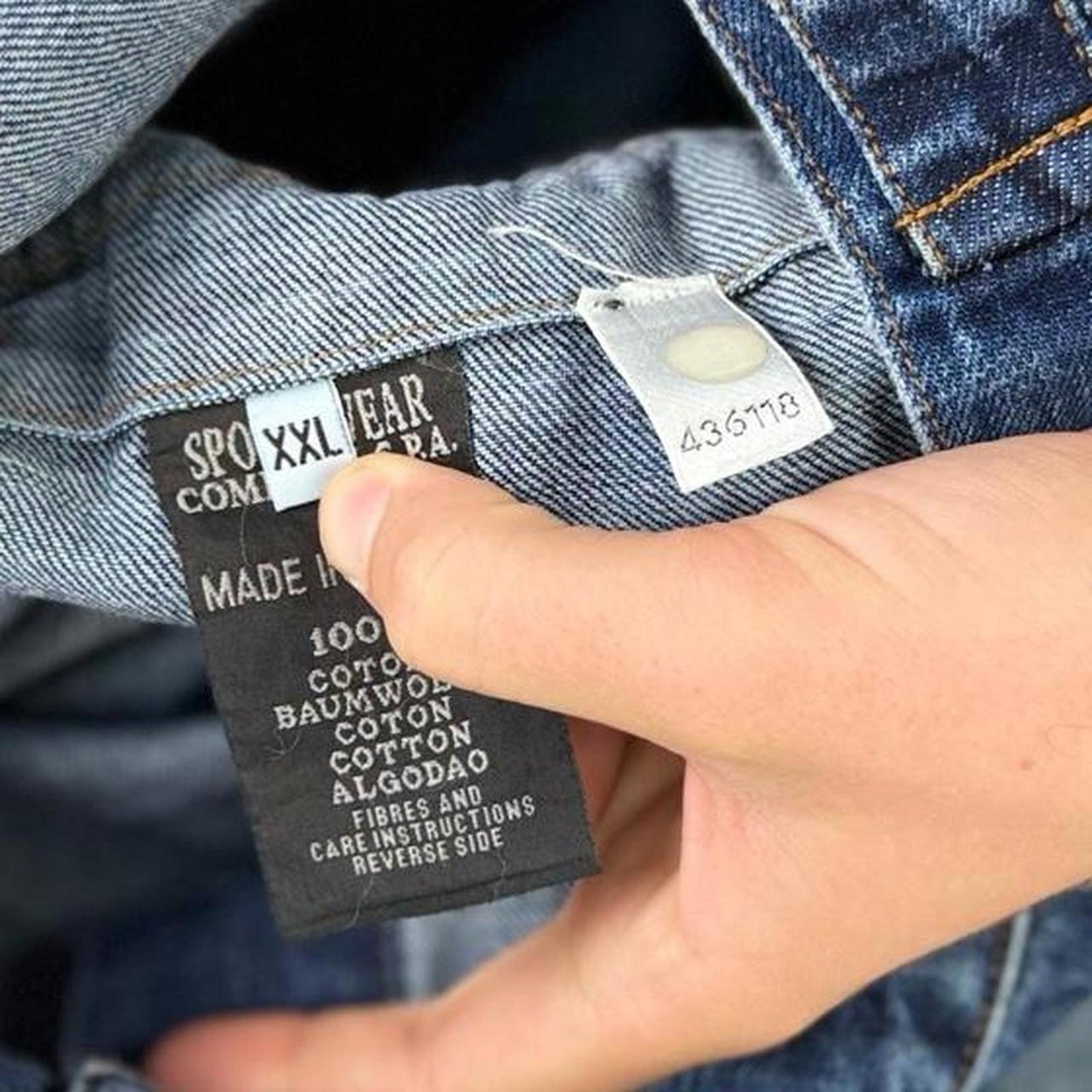 Stone Island Denim Jacket (L)