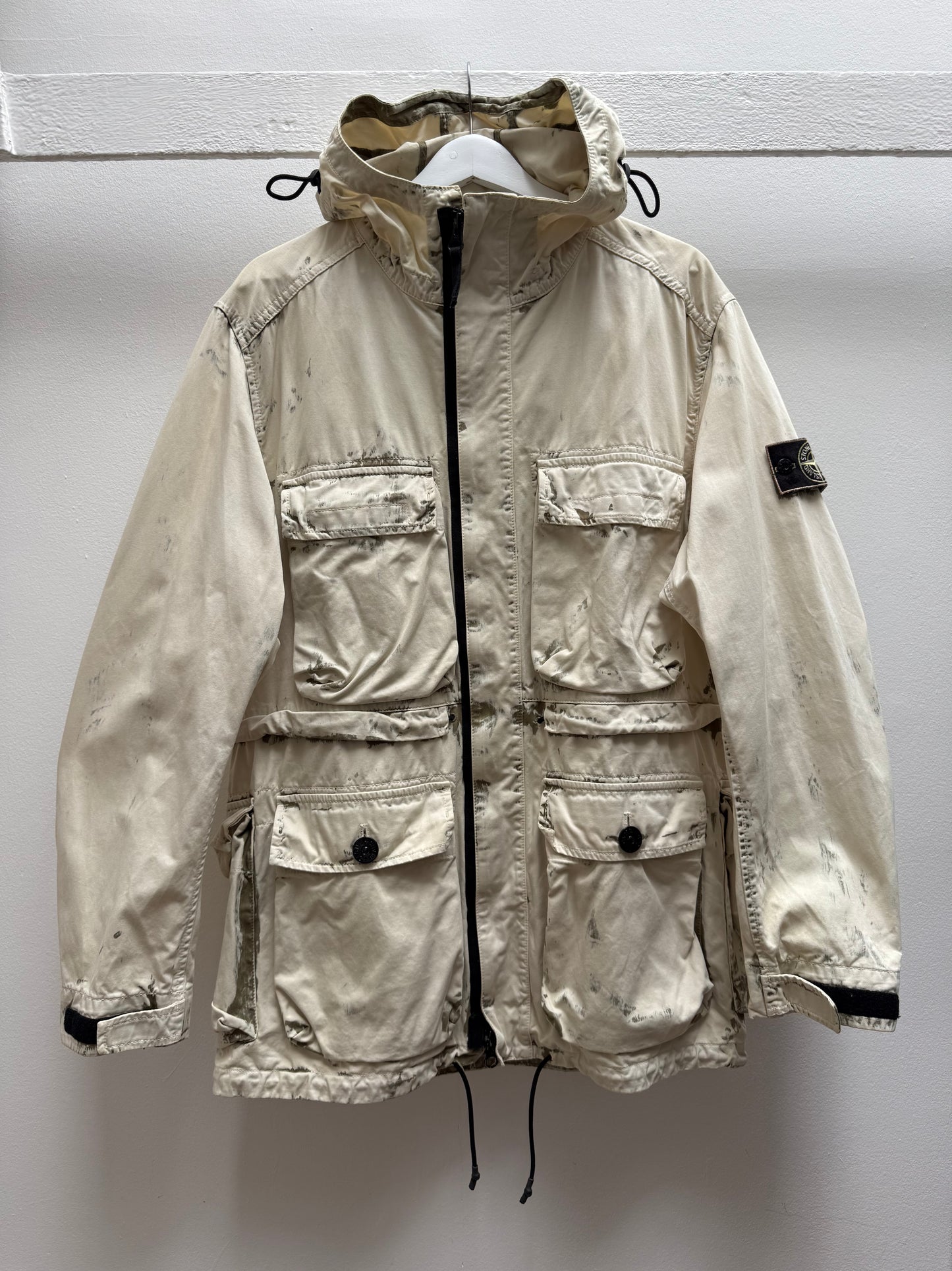 Stone Island Hand Corrosion Field Jacket 2017 (L)