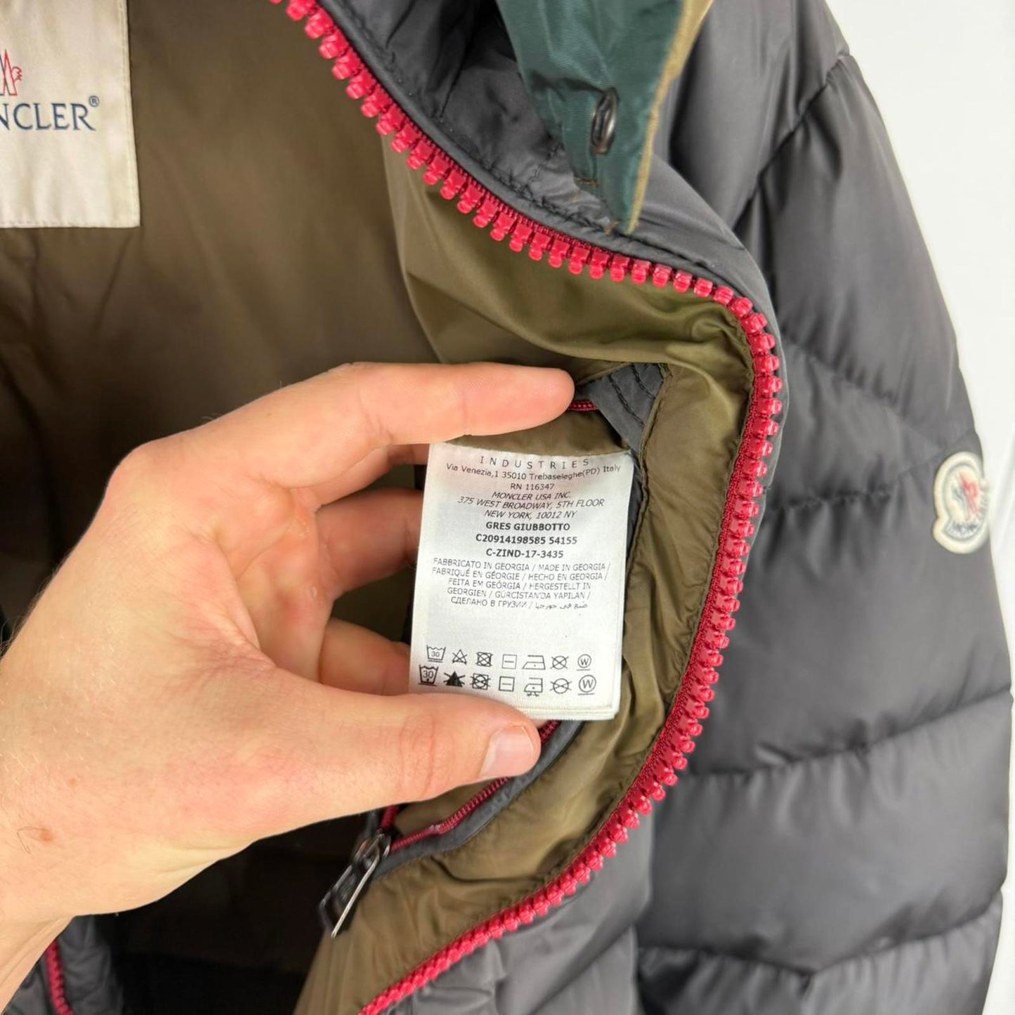Moncler Gres Down Puffer Jacket (S)