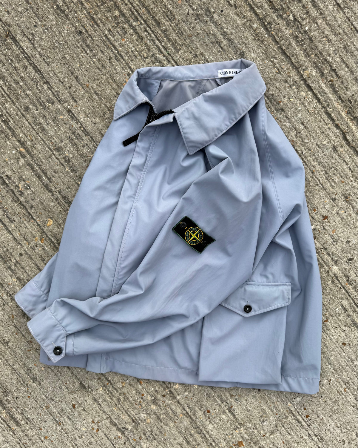 1999 Stone Island Nylam Jacket – Lilac Grey (L)