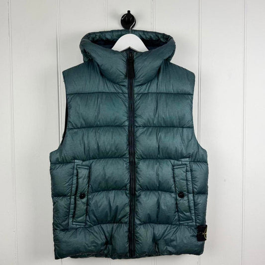 Stone Island Garment Dyed Down Gilet (L)