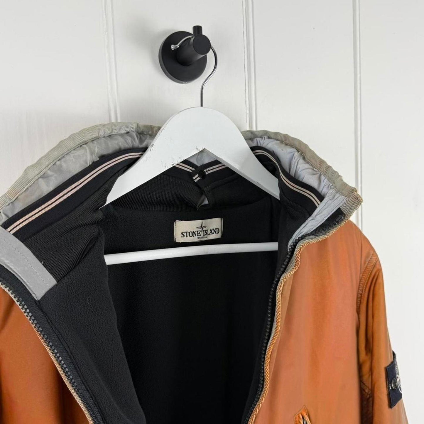 2012 Stone Island Liquid Reflective Jacket Bronze (L)