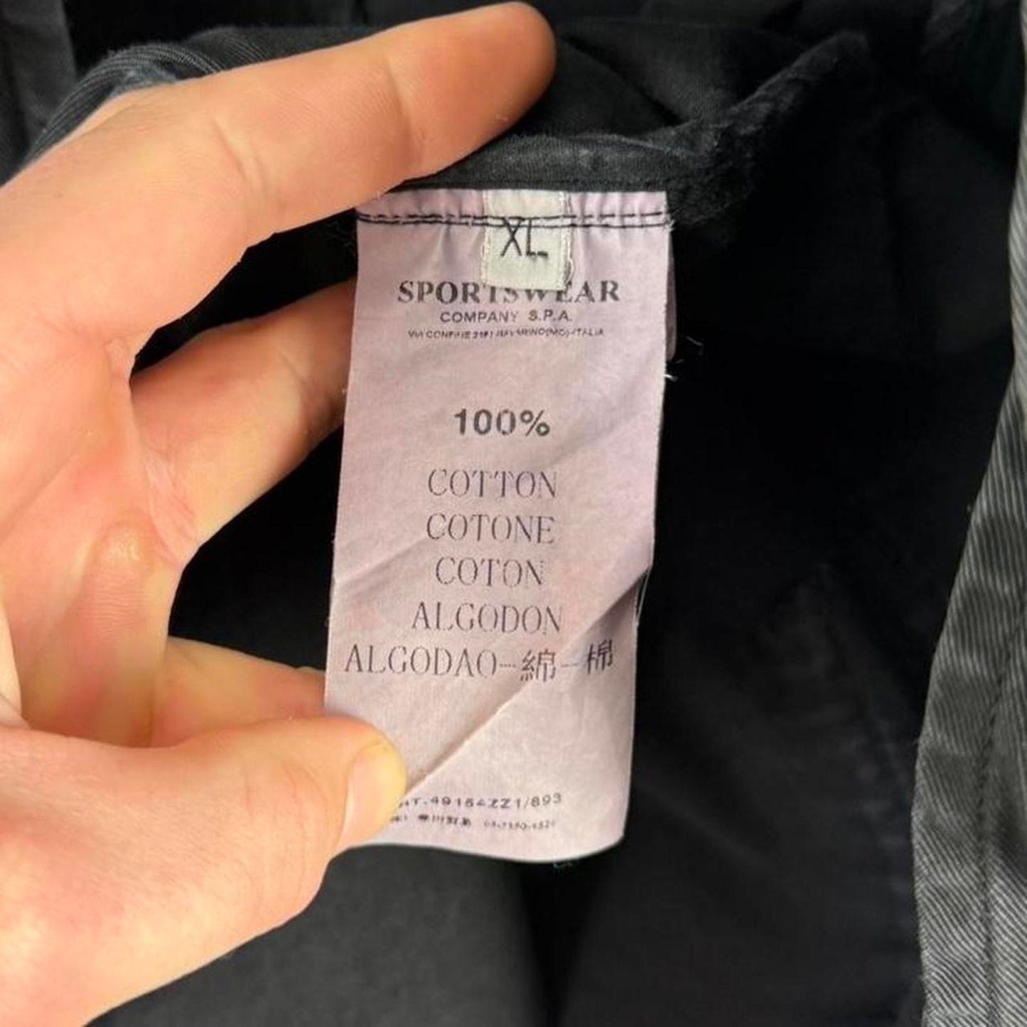 Stone Island Batavia-T Overshirt Jacket Black (L)