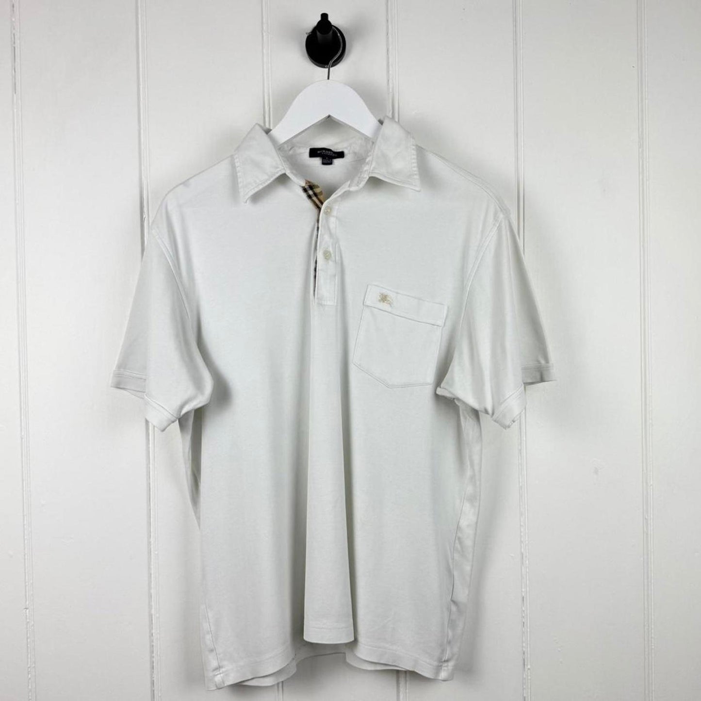Burberry Nova Check Polo Shirt (L)