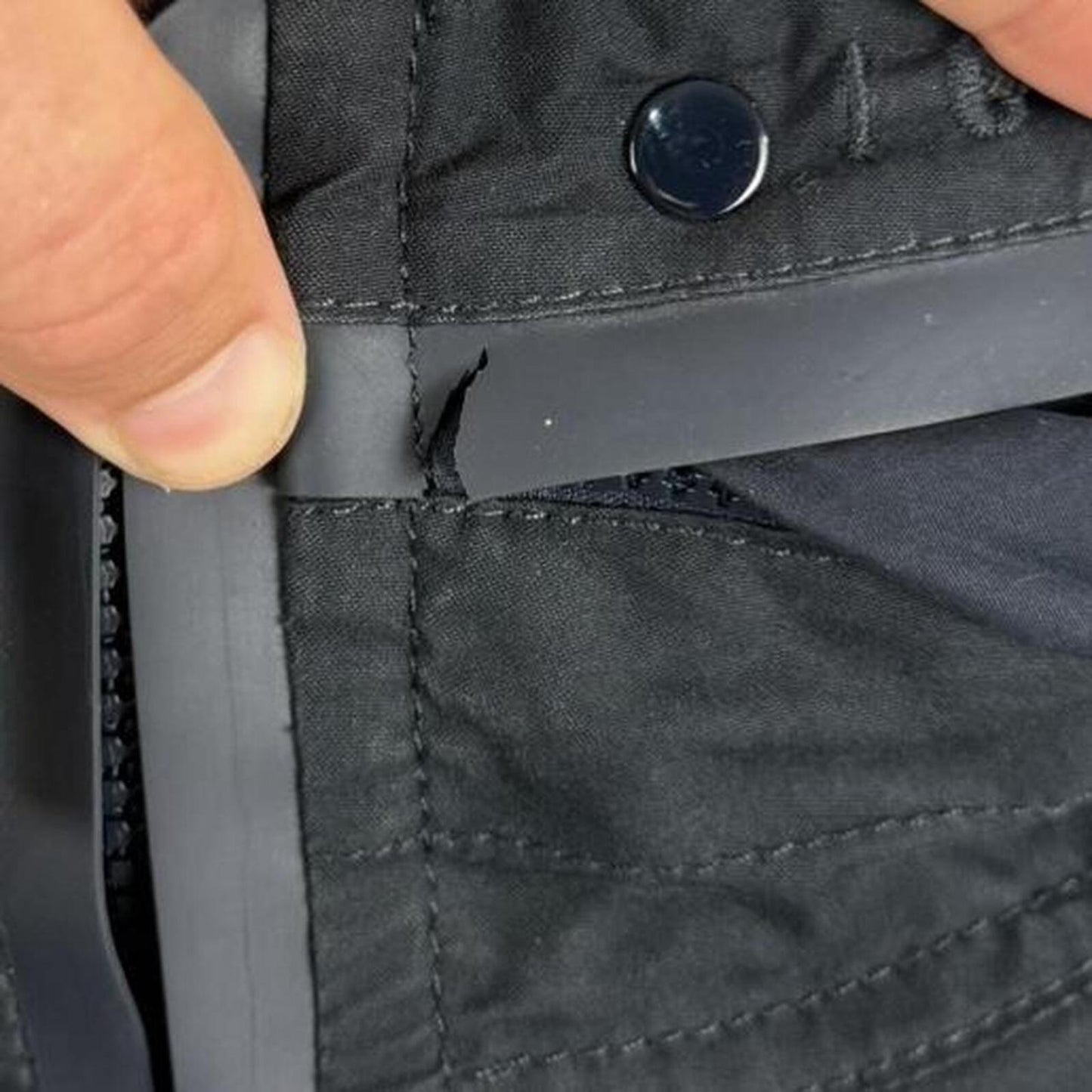 Stone Island Ghost Piece Weather Proof Cotton Parka Navy (M)