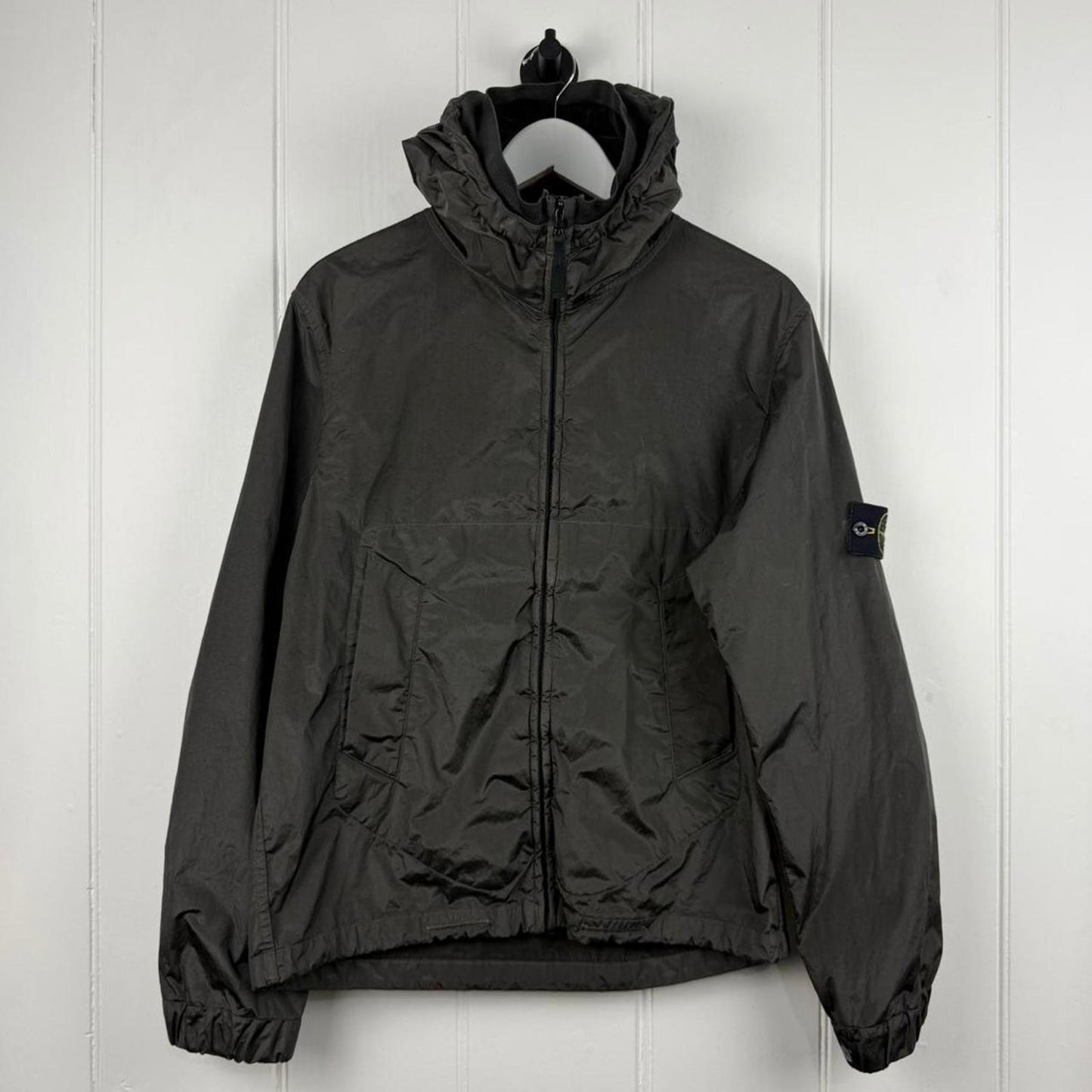 Stone Island Nylon Hooded Windbreaker (M)