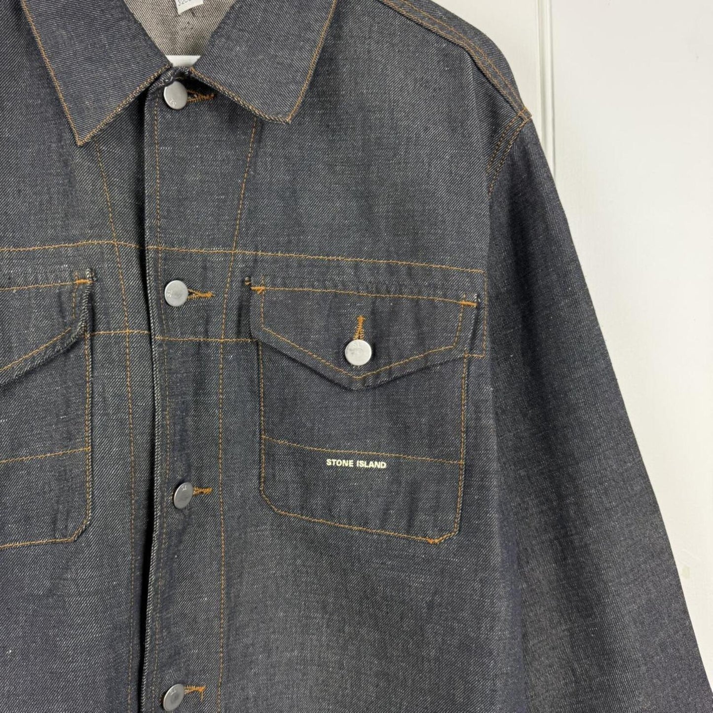 Stone Island Denim Research Jacket Indigo (M)