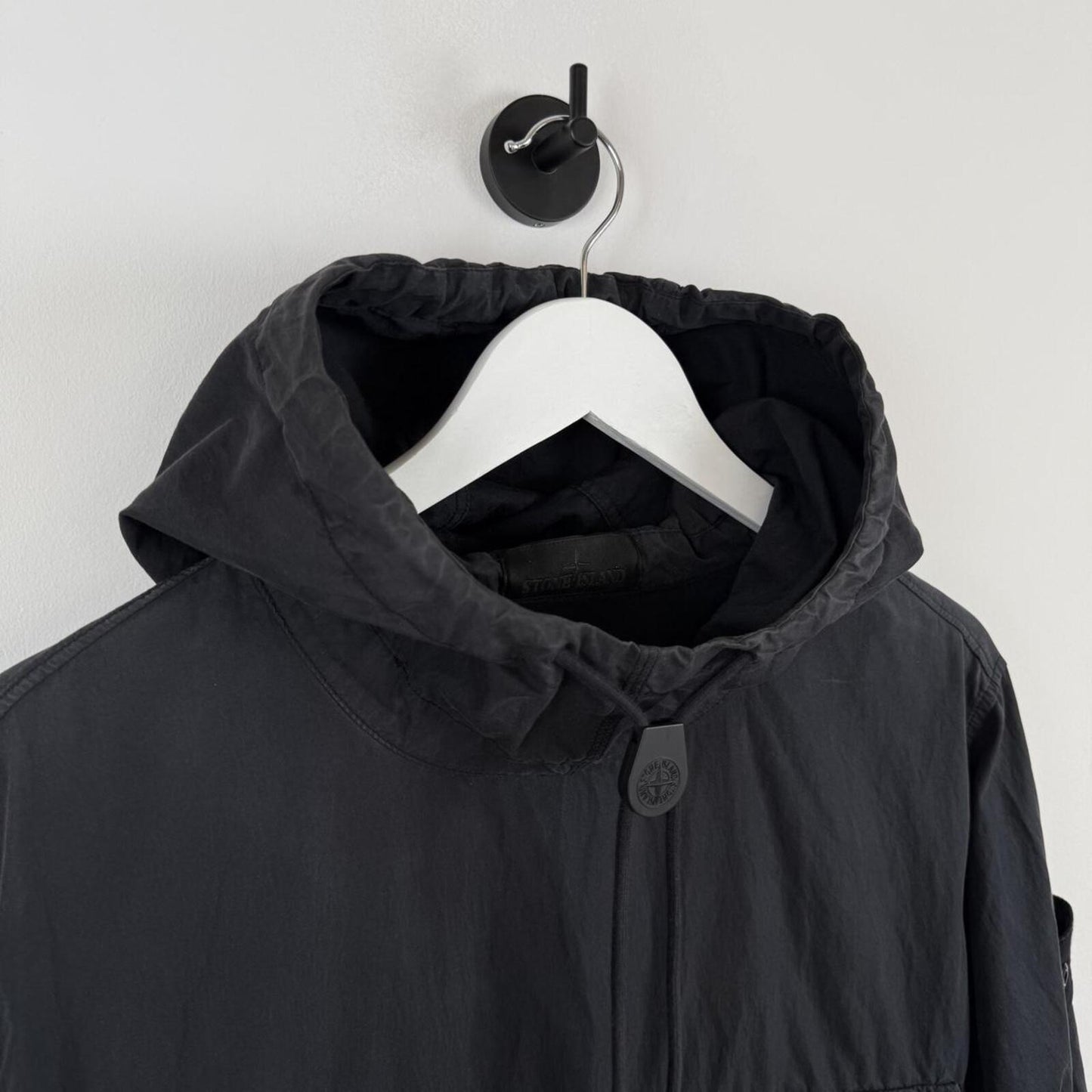 Stone Island Ghost Piece Smock Jacket Black (M)
