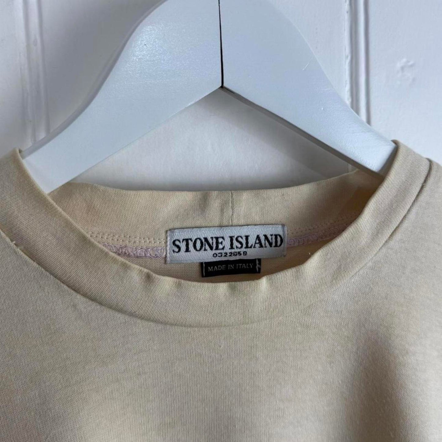 Stone Island Long Sleeve Logo Tee (L)
