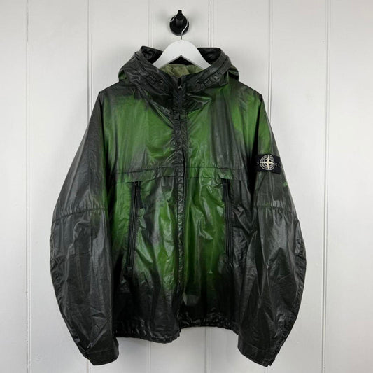 Stone Island Heat Reactive Jacket Black/Green (XL)