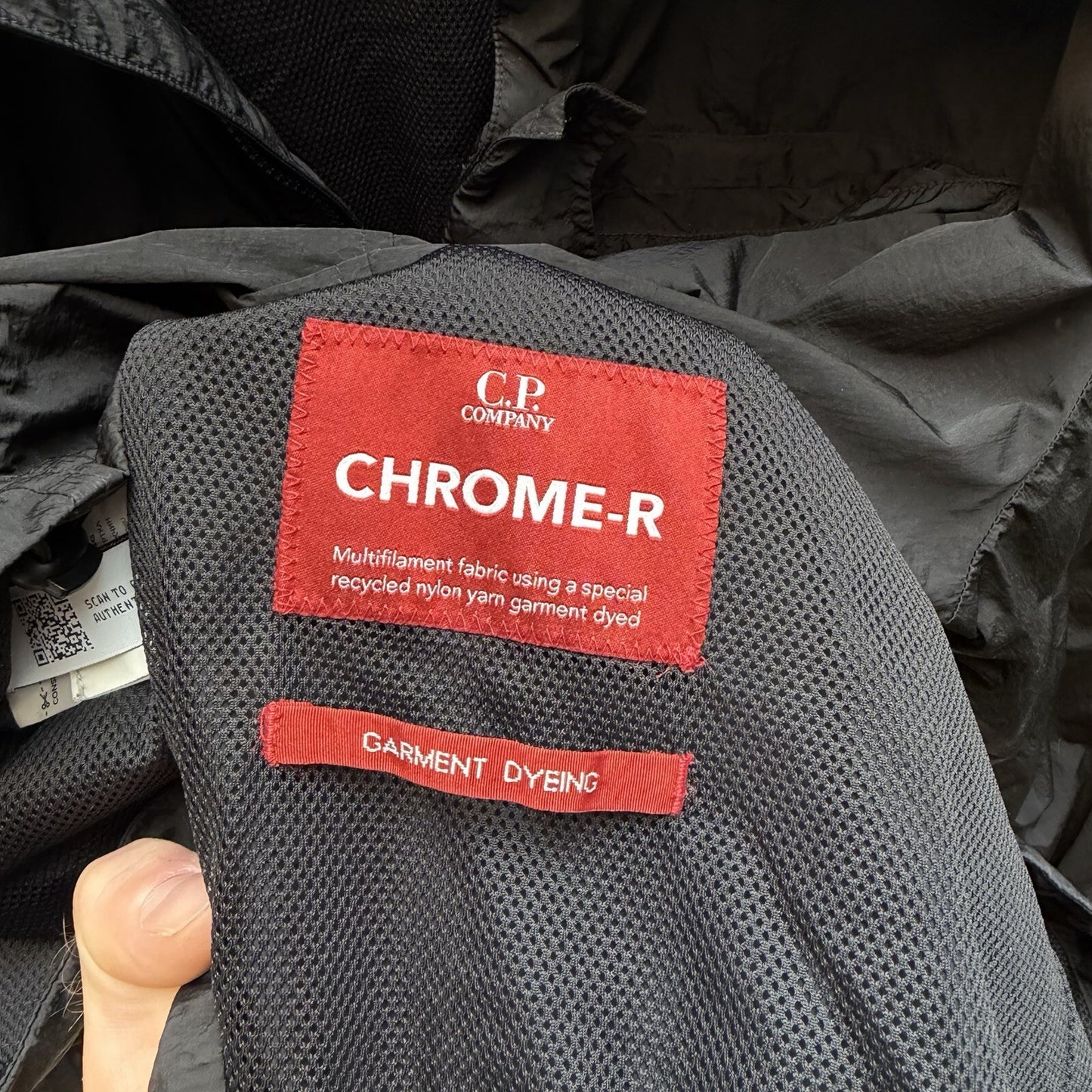 CP Company Chrome-R Half Zip Jacket (L)