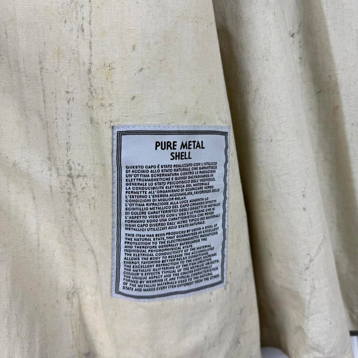 Stone Island Pure Metal Shell Jacket (L)