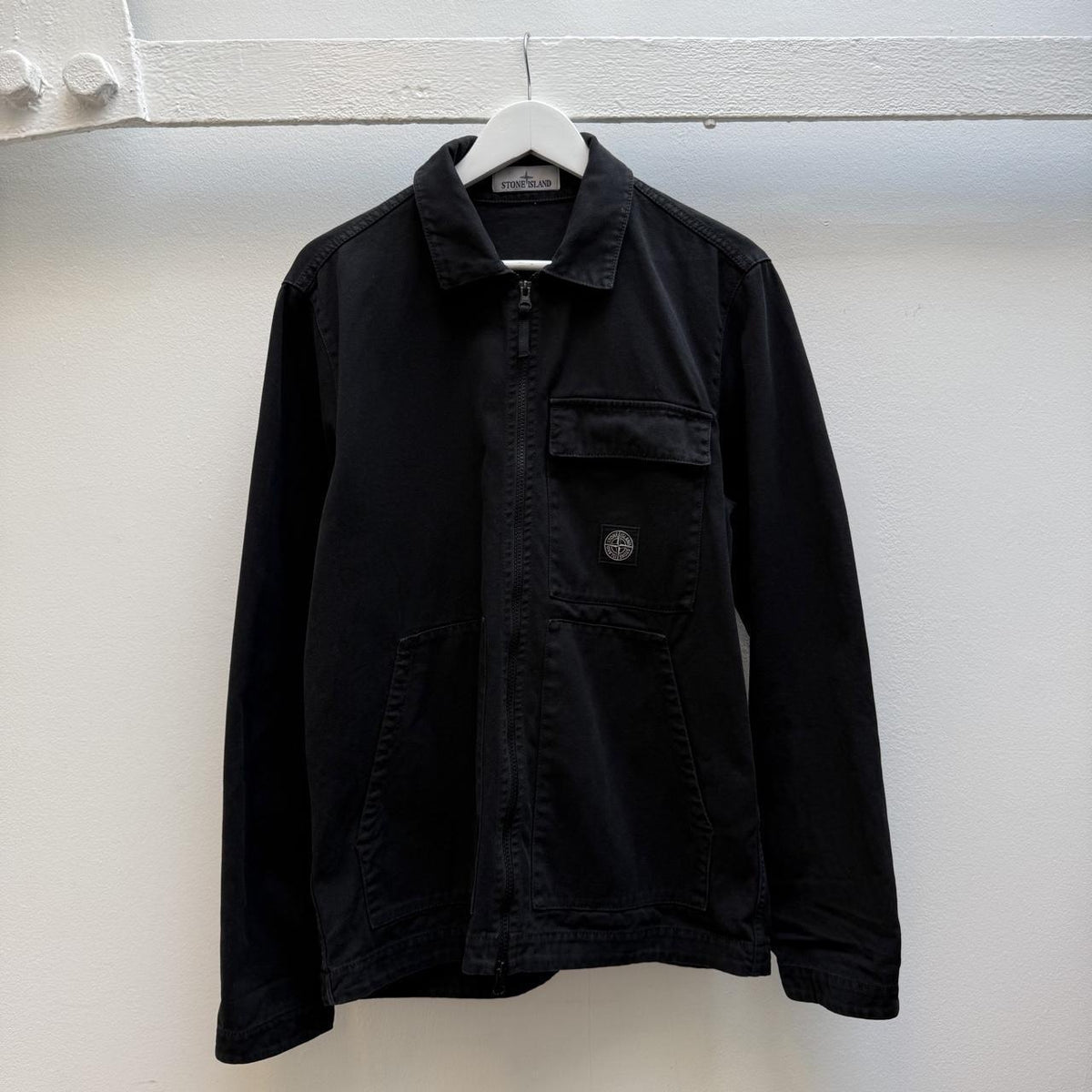 Stone Island Compass Logo Over Shirt (L)