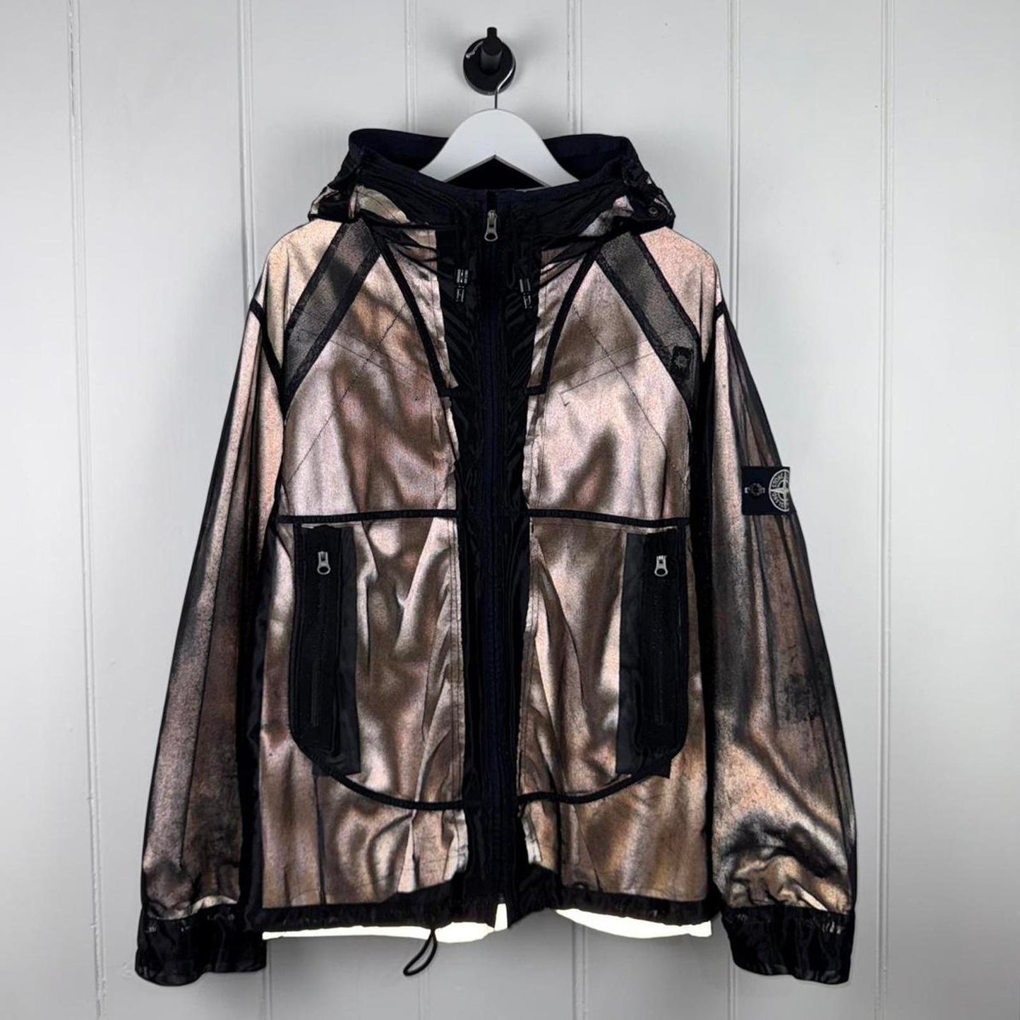 Stone Island Mesh Reflective Jacket (XL)