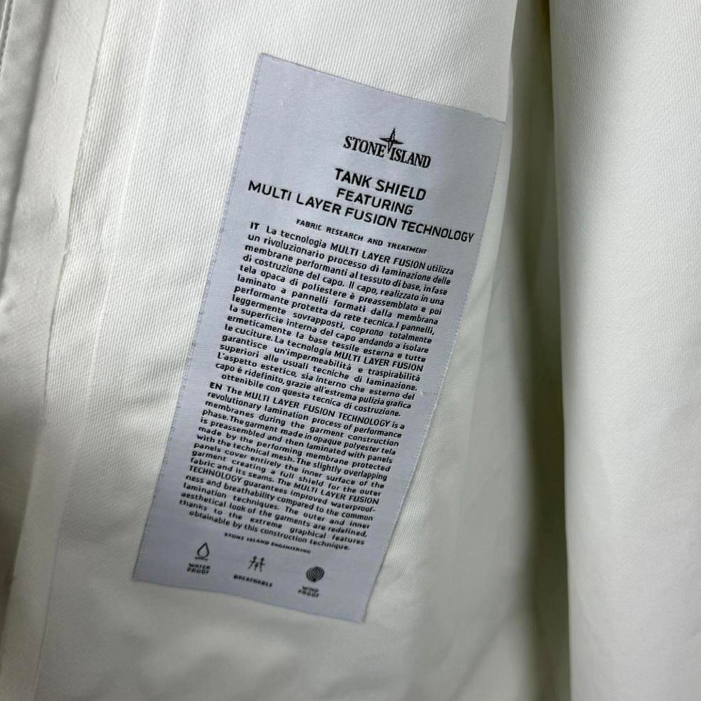 Stone Island Marina Tank Shield Jacket (XL)