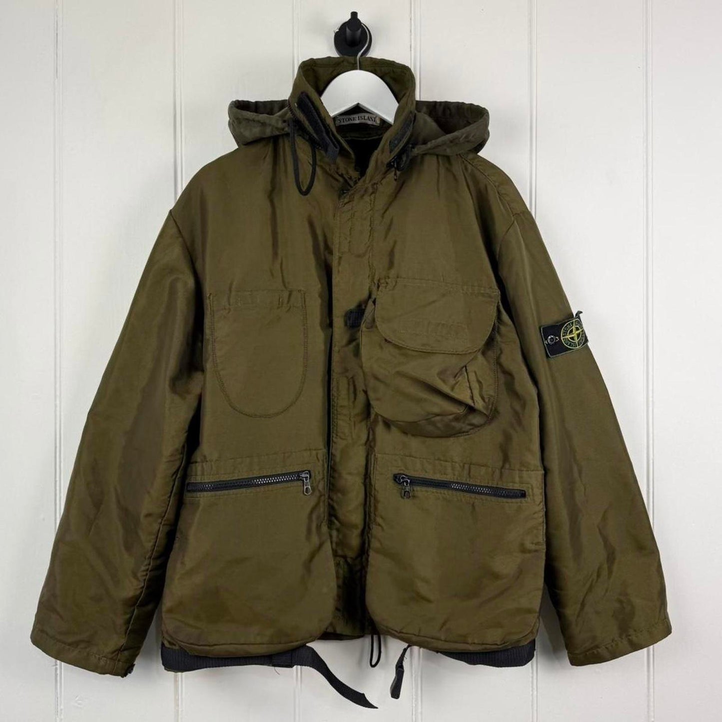 Stone Island Formula Steel Jacket Olive Green (M)