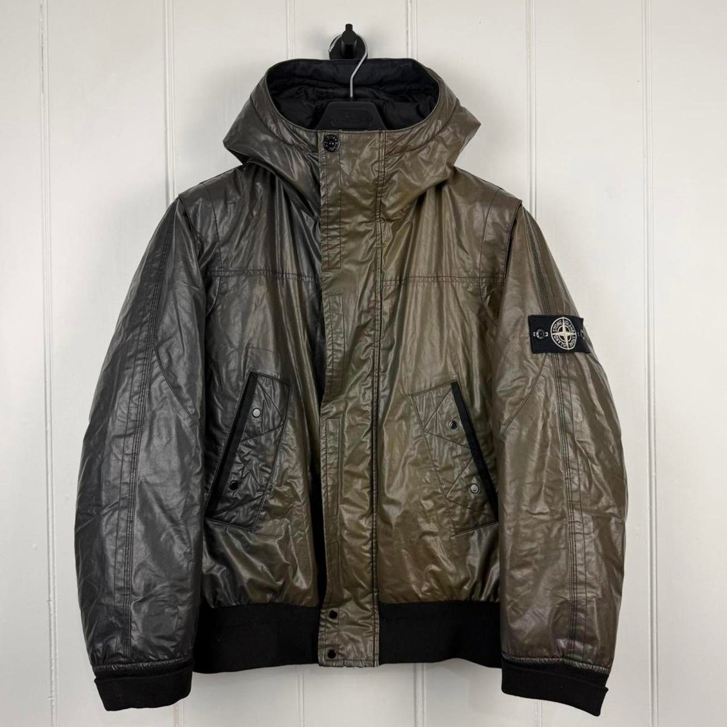 Stone Island Ice Jacket Dark Grey / Brown Thermochromatic (M)