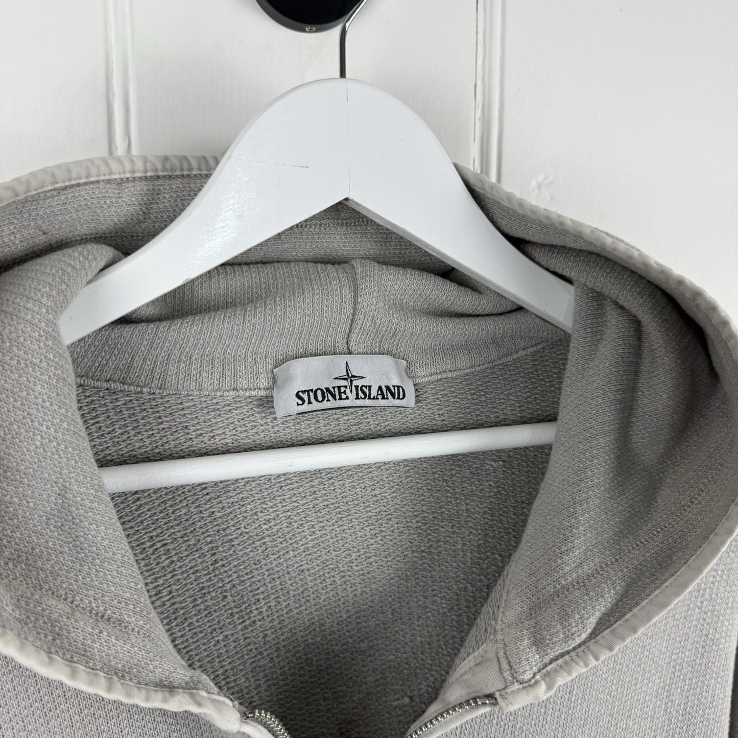 Stone Island Closed Loop 1/4 Zip Hoodie (L)