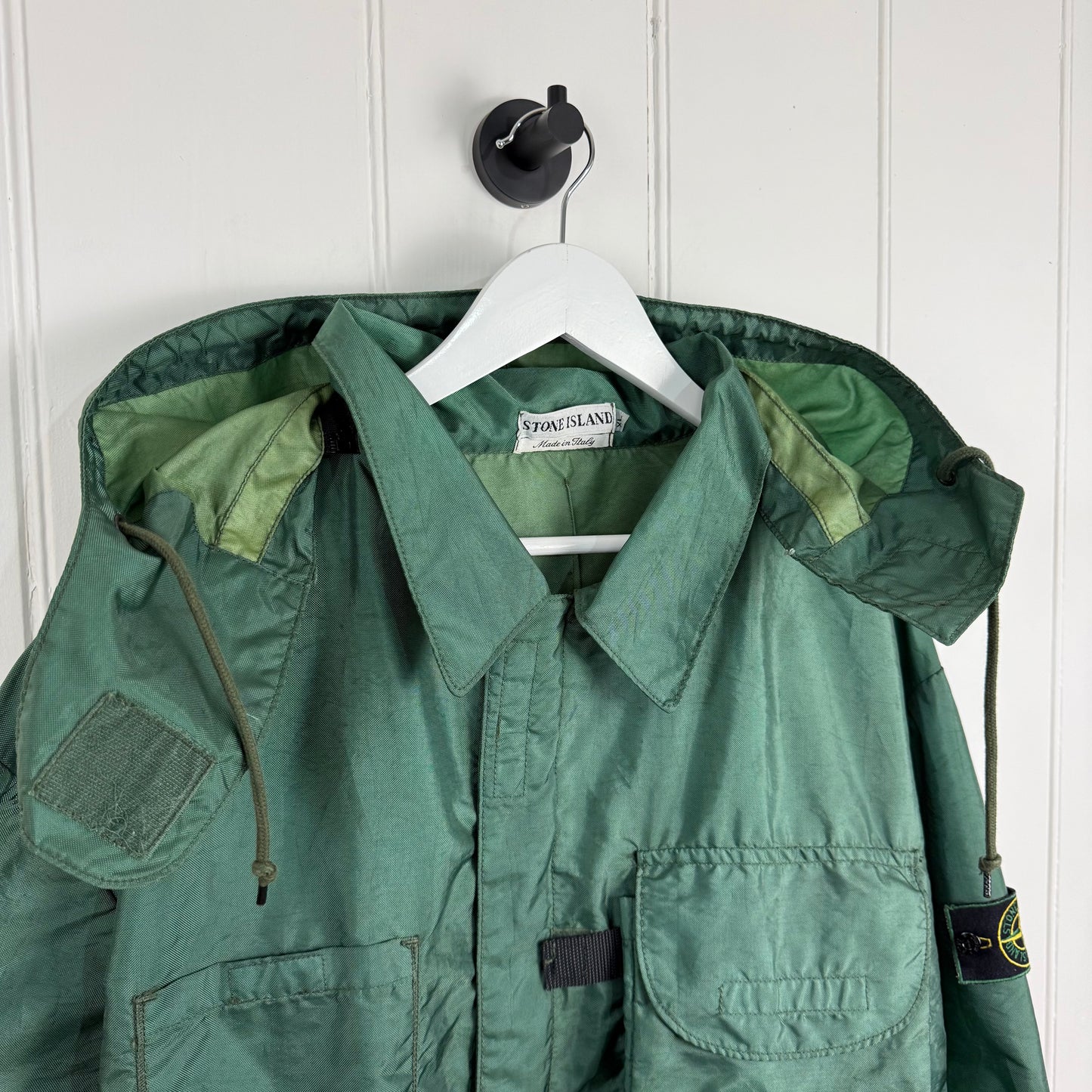 Stone Island Formula Steel Jacket Bottle Green – Size XL (Tailored, Fits L)