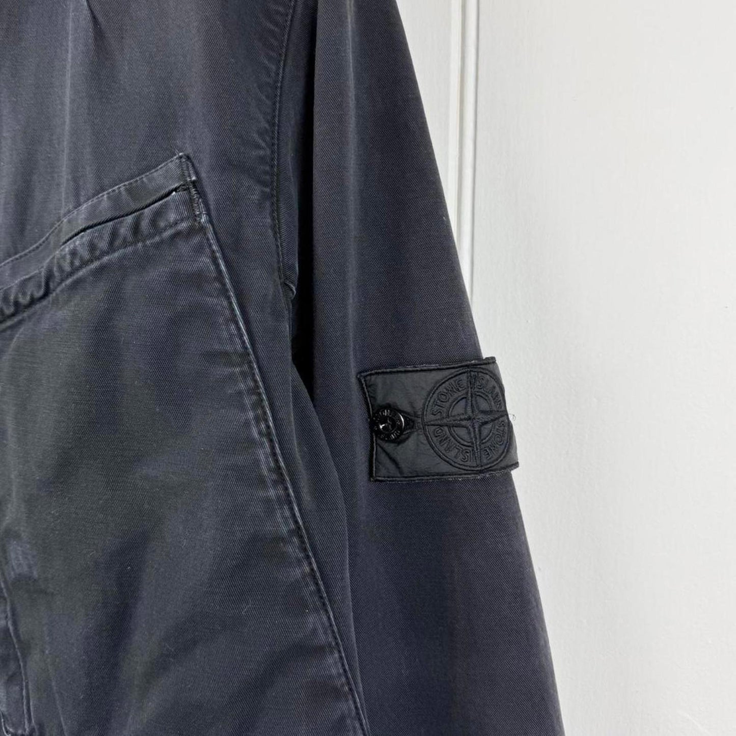 Stone Island Batavia-T Overshirt Jacket Black (L)