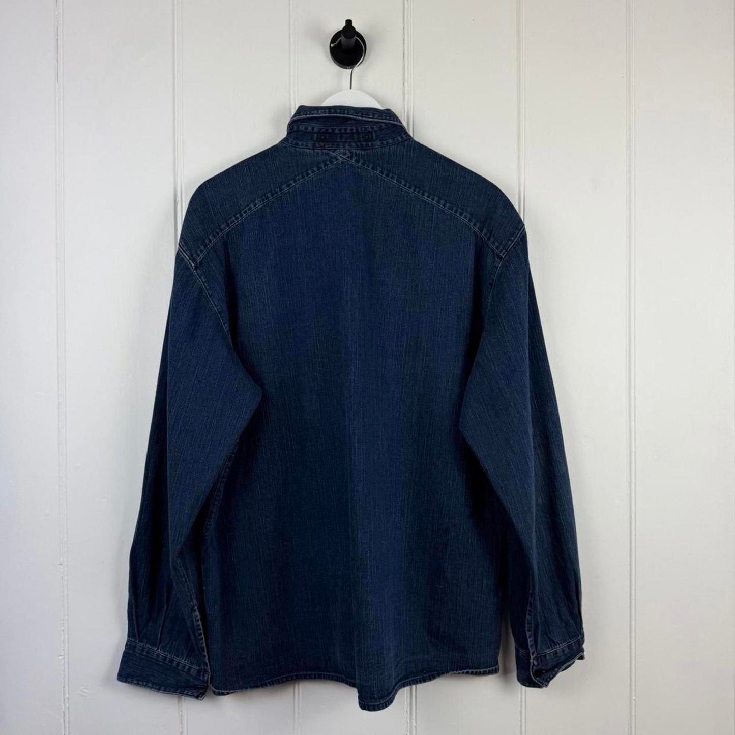 Stone Island Denim Shirt Indigo (XL)