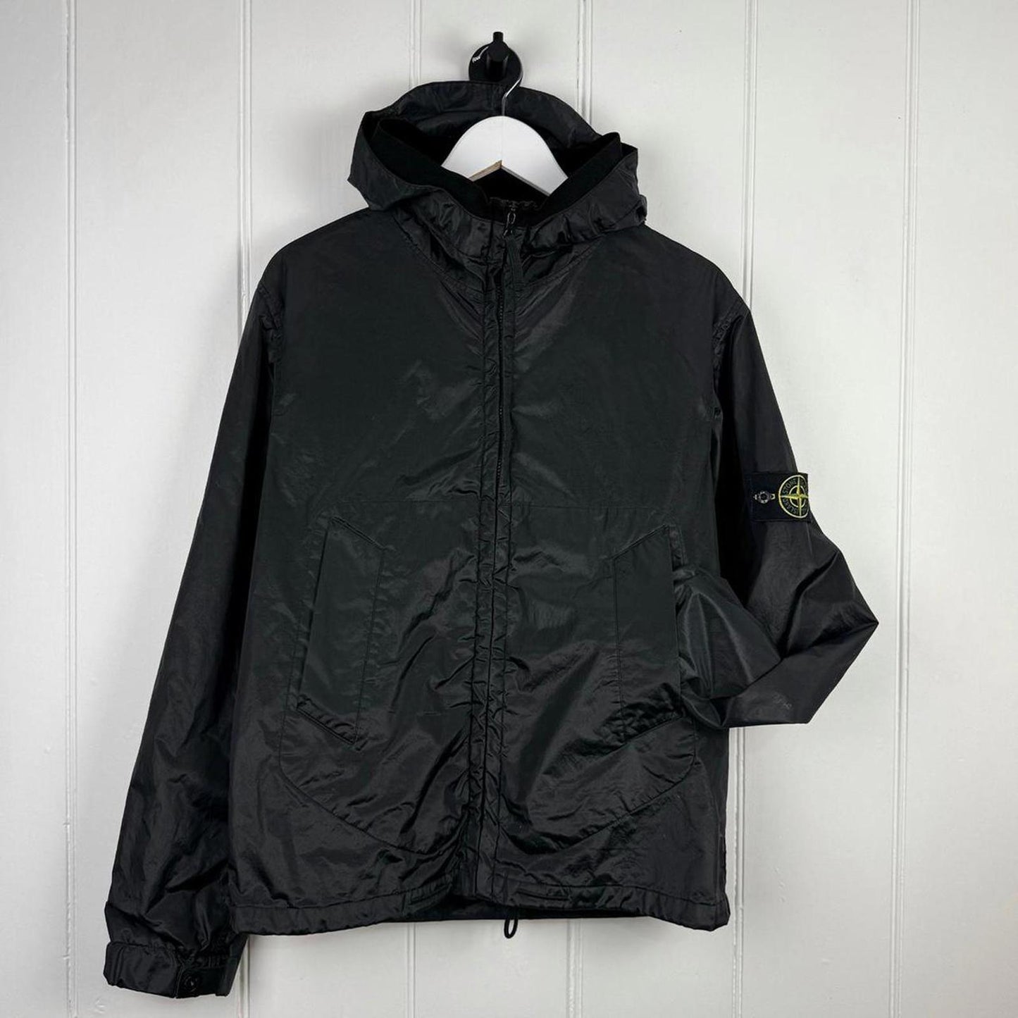 Stone Island Sportswear Hooded Jacket Black (M)