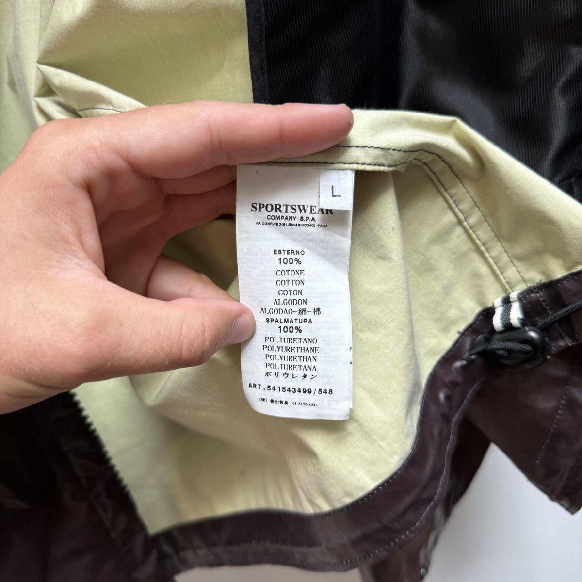 2011 Stone Island Heat Reactive Jacket (L)
