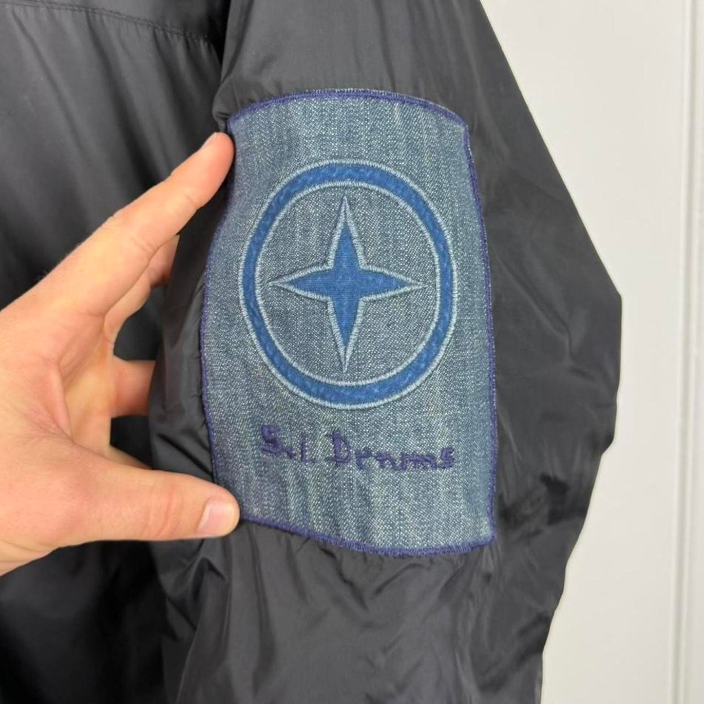 Stone Island Denim Edition Down Jacket Black (XL)