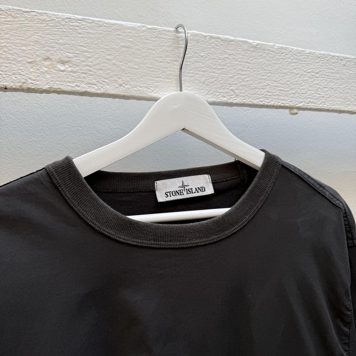 Stone Island Cotton Canvas Pullover Jacket (L)