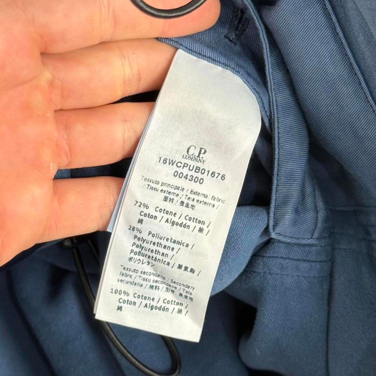 C.P. Company Rubberised Goggle Jacket (XL)