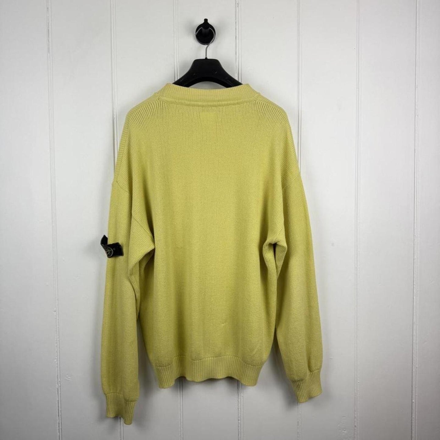 1980's Stone Island Tennis Knit Jumper (XL)