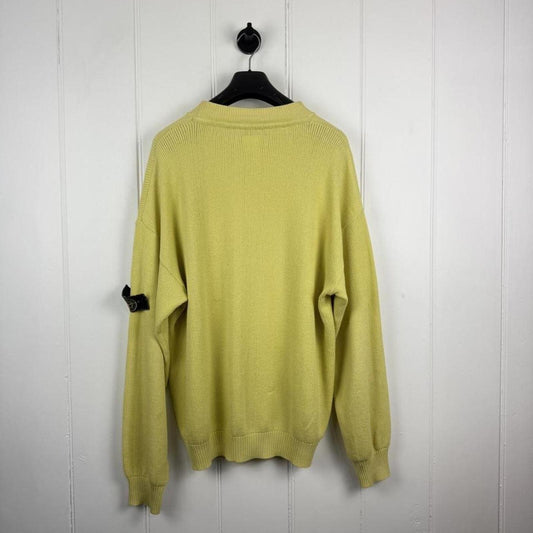 1980's Stone Island Tennis Knit Jumper (XL)