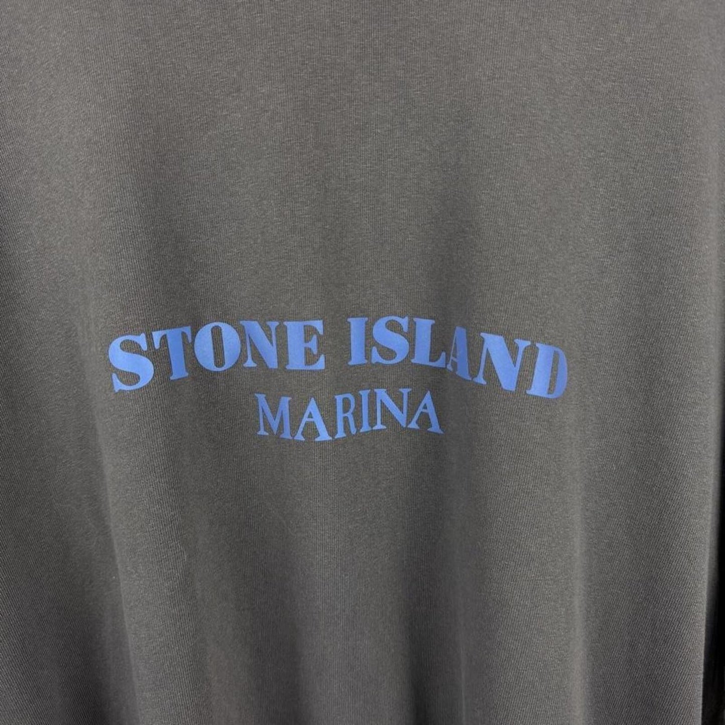 Stone Island Marina Reflective Logo T-Shirt (XXL)