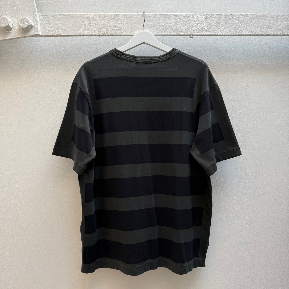 Stone Island Marina Oversized Pocket T-Shirt – Charcoal Grey (M)